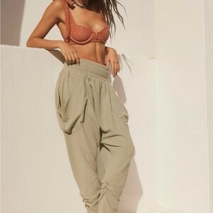 Free People Seagrass Harem Joggers
